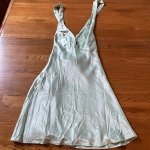 Sage Green Hello Molly Mini Dress.